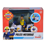Motocicletta della polizia sam pompiere simba