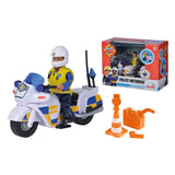 Motocicletta della polizia sam pompiere simba
