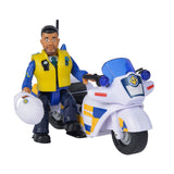 Motocicletta della polizia sam pompiere simba