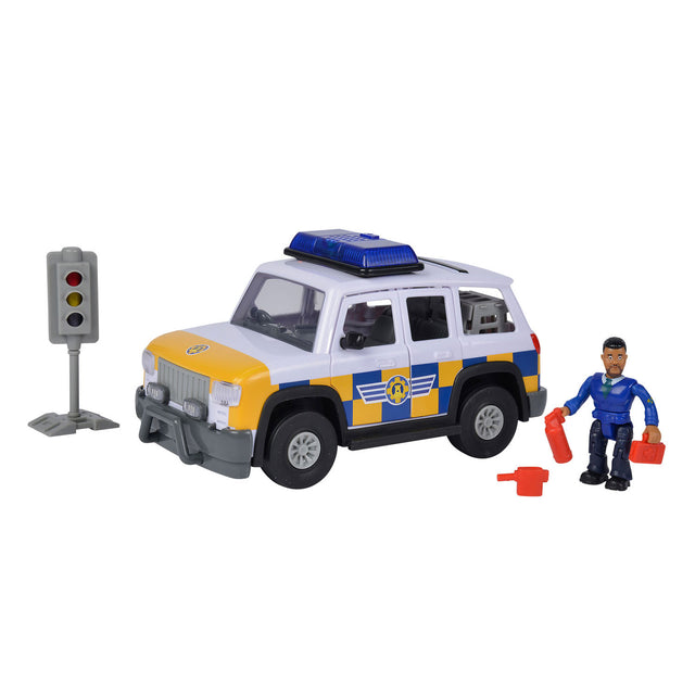 Fireman Simba Sam Police Auto 4x4 con figura