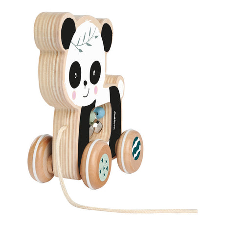 Panda animale da tiro in legno Eichhorn