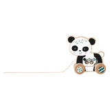Panda animale da tiro in legno Eichhorn