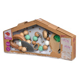 Set regalo Eichhorn Baby in puro legno, 3 pz.