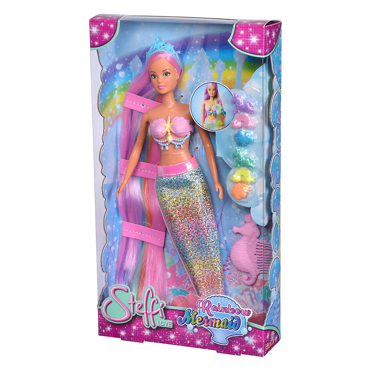 Simba Steffi ama la sirena arcobaleno