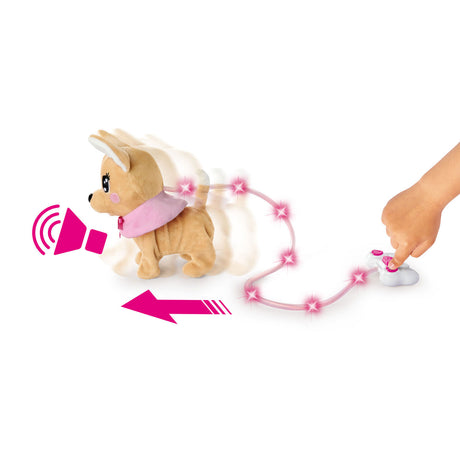 Simba chi chi ama passeggiare con i cani pigri con il telecomando