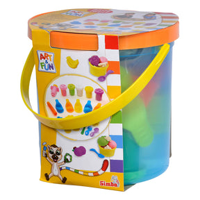 Set di argilla Simba Art Fun cesto di frutta - 5 vasi di terracotta
