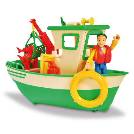 Barca da pesca Sam Charlies, pompiere Simba, con figura
