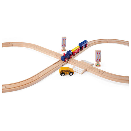 Set da gioco con 8 personaggi dei binari del treno Eichhorn, 27 pezzi.