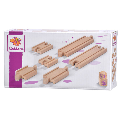 Set di estensione binari del treno Eichhorn, 6 pz.