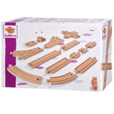 Binari del treno Eichhorn, set da gioco grande, 44 pezzi.
