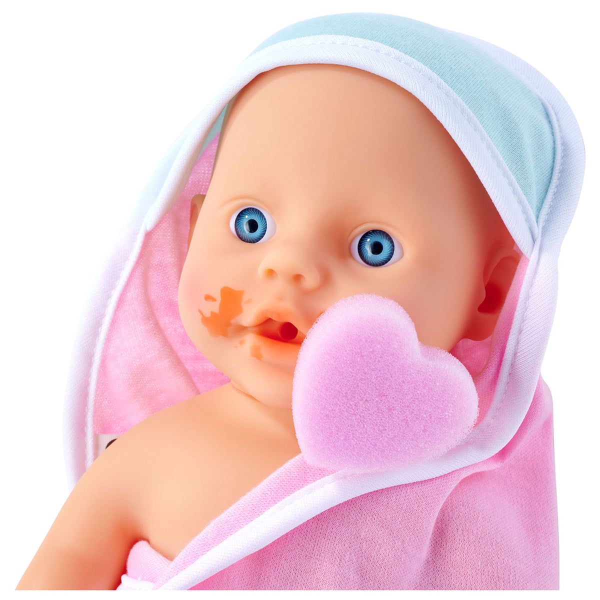 Badpop per bambini appena nato deve fare il bagno