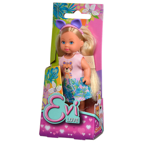 Mini bambola Evi Love con vestito animale