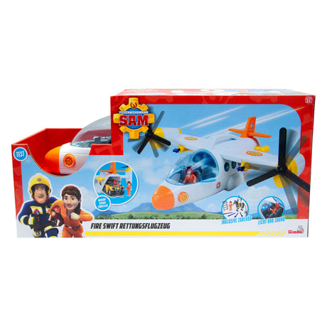 Aereo di salvataggio Samba Fireman Sam Swift