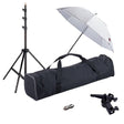 Set strobist Linkstar con ombrello UK-84t