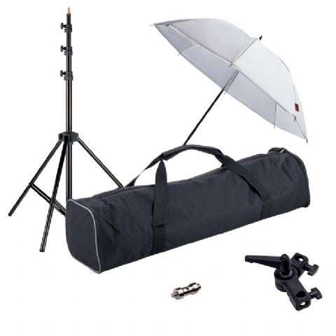 Set strobist Linkstar con ombrello UK-84t