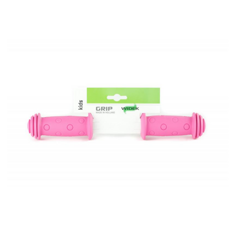 Manico in bicicletta per bambini widek - rosa, 100 mm, gomma