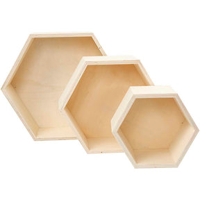 Azienda creativa https: www.cchobby.nl scatole-esagonali-h-14-8-19-24-2-cm-p-10-cm-3-pezzi-1-set