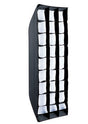 Softbox striplight Linkstar 35x160 cm + nido d'ape lqa-sb35160hc