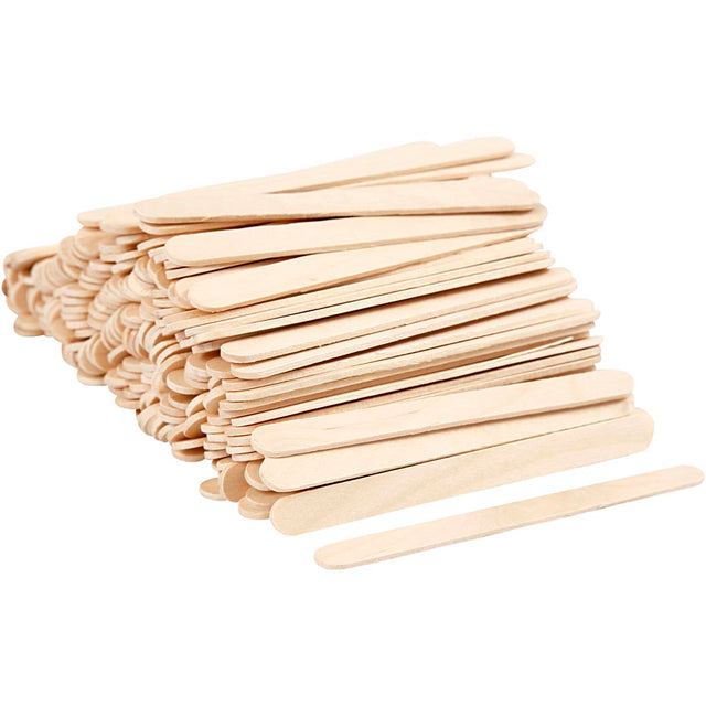 Azienda creativa https: www.cchobby.nl bastoncini per ghiaccioli-l-11-5-cm-b-10-mm-natural-200-piece-1-box-564761