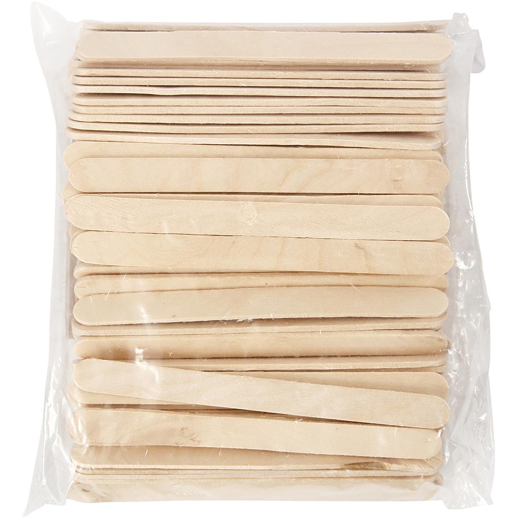 Azienda creativa https: www.cchobby.nl bastoncini per ghiaccioli-l-11-5-cm-b-10-mm-natural-200-piece-1-box-564761