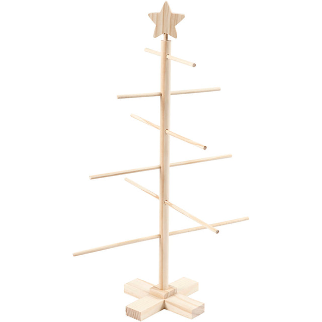 Azienda creativa https: www.cchobby.nl Albero di Natale-h-60-cm-l-40-5-cm-1 pezzo