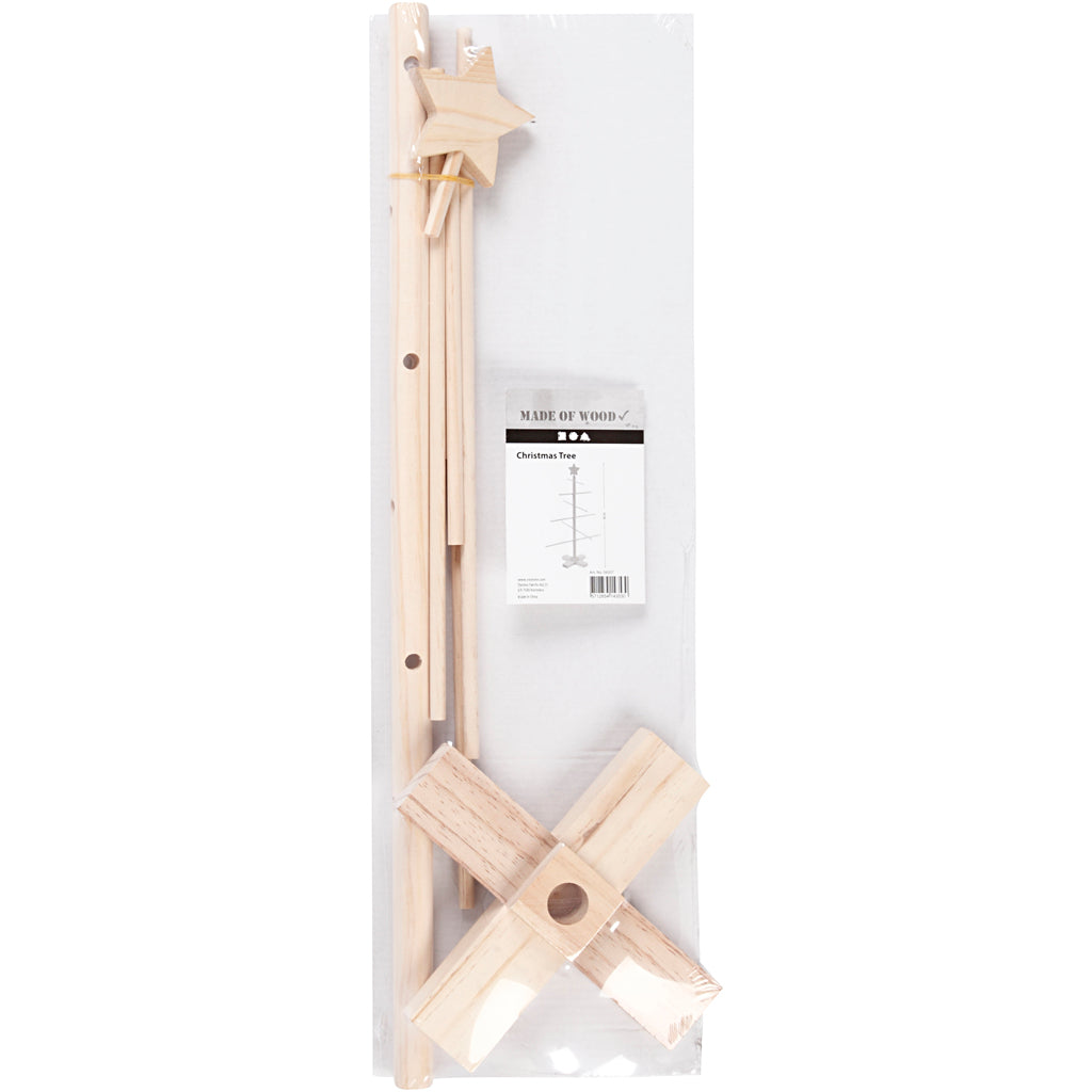 Azienda creativa https: www.cchobby.nl Albero di Natale-h-60-cm-l-40-5-cm-1 pezzo