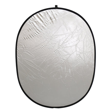 Schermo riflettente Linkstar 2 in 1 r-100150sw argento bianco 100x150 cm