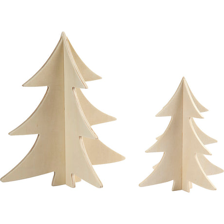 Azienda creativa https: www.cchobby.nl alberi di natale-h-13-18-cm-2-pezzi-1-scatola