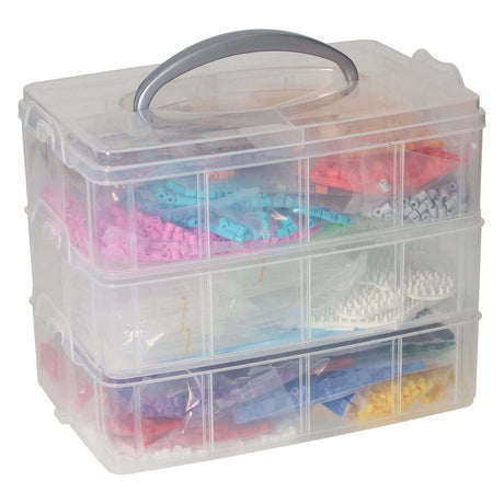Set di perline termoadesive Hama Midi in scatola di smistamento, 12.000 pz.