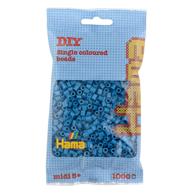 Perline termoadesive Hama midi - blu petrolio (83), 1000 pz.