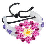 Set di perline termoadesive senza marchio sans marque hama midi per creazione di gioielli viola, 2400 pz.