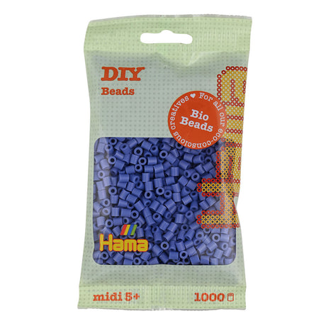 Perline termoadesive Hama midi bio - viola lavanda (107), 1000 pz.