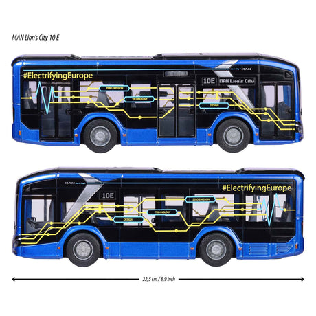 Majorette man lion's city 10 autobus