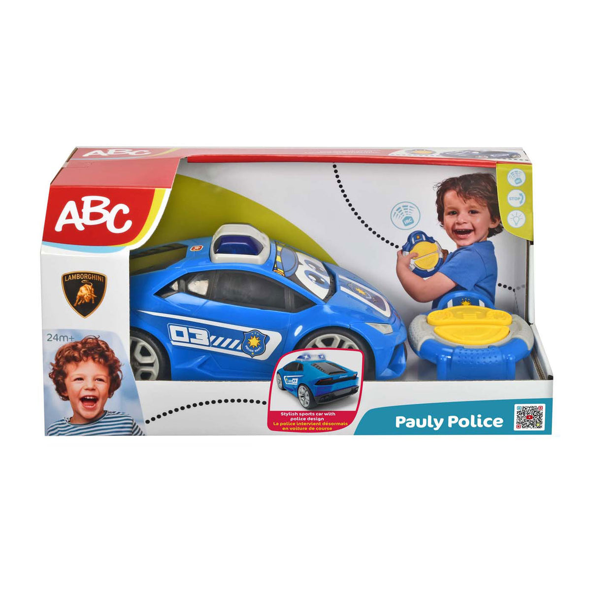 Dickie Toys ABC IRC Pauly Police 27 cm - Auto controllabile