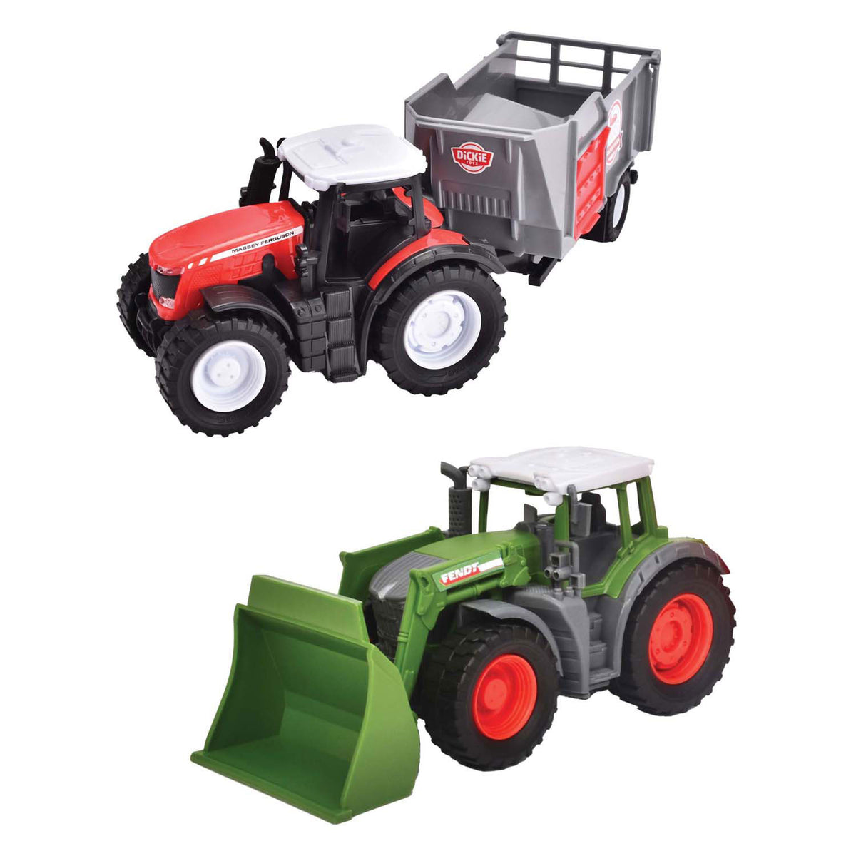 Trattori Dickie Farm Set, 2 parti.