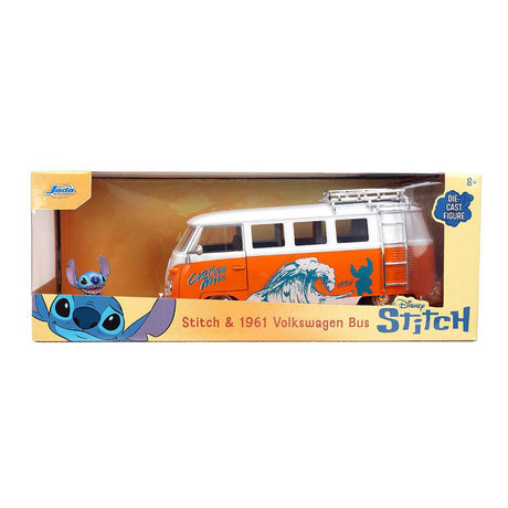 Jada giocattoli - punto 1961 bus vw 1:24 - 9336340314r01