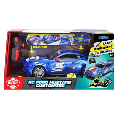 Dickie Simba Toys - RC Ford Mustang personalizzato, provami, rtr - 201105014
