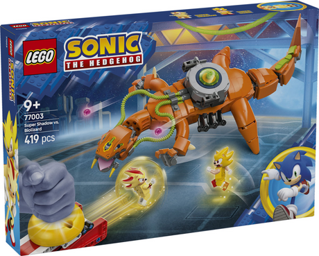 Lego Sonic the Hedgehog 77003 Super Shadow contro la biolucertola