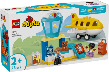 LEGO® Duplo® City all'aeroporto per la prima volta - 10443