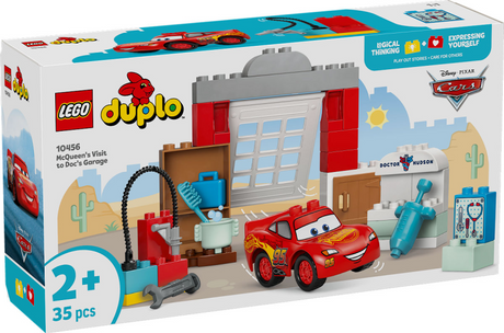 Lego Duplo Disney e Pixar Cars Visita di McQueen al Docs Garage - 10456