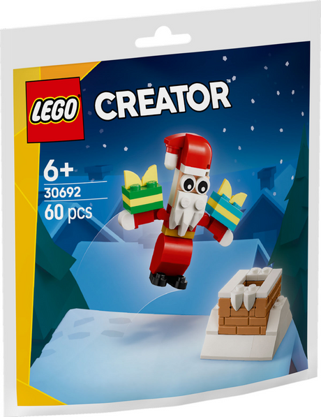 Lego creator 30692 - Babbo Natale nel camino (sacchetto di carta)