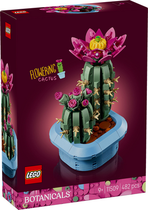 Lego Botanicals cactus in fiore - set di decorazioni per piante - 11509