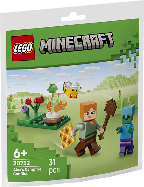 Lego Minecraft 30732 Alex e la battaglia al fuoco