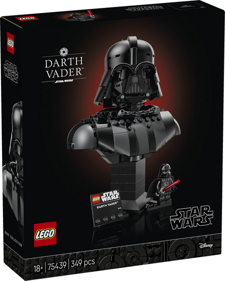 Busto di Darth Vader di Star Wars Lego - 75439