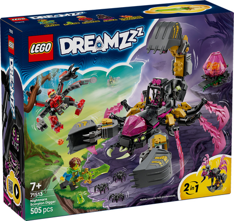 Lego dreamzzz 71513 Scavatore di scorpioni da incubo