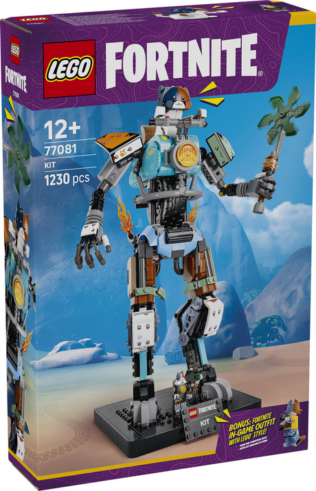 Lego Fortnite Kit, kit di costruzione del gioco per bambini e decorazione della cameretta 77081