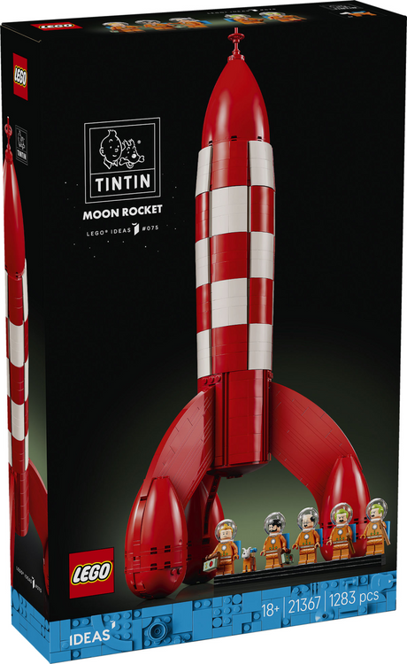 Lego Ideas Tintin Moon Rocket - 21367