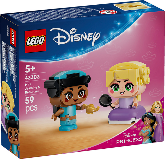 Lego Disney Princess 43303 Mini Jasmine e Rapunzel