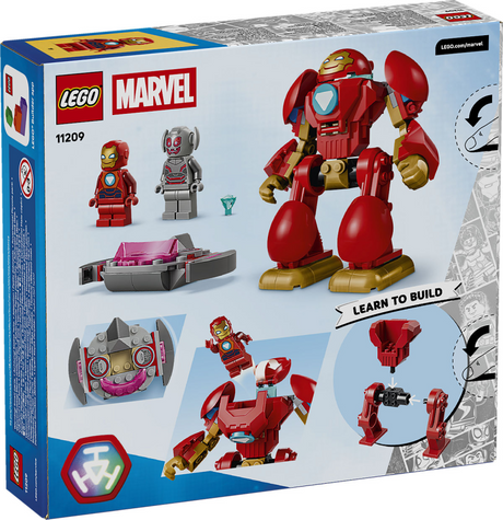 Lego ! Marvel Iron Man e i suoi fantastici amici Ultron contro Iron Man kit di costruzione 11209