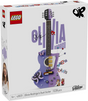 Lego editions olivia rodrigo's dubbele gitaar bouwpakket voor kinderen en tienerkamer decoratie 43031